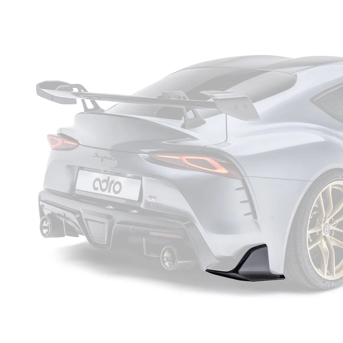 Toyota GR Supra Carbon Fiber Rear Winglets