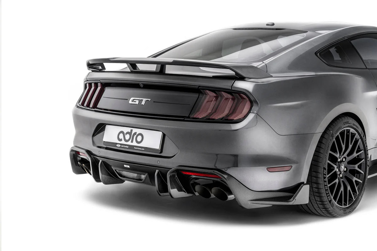 Ford Mustang Carbon Fiber Rear Diffuser