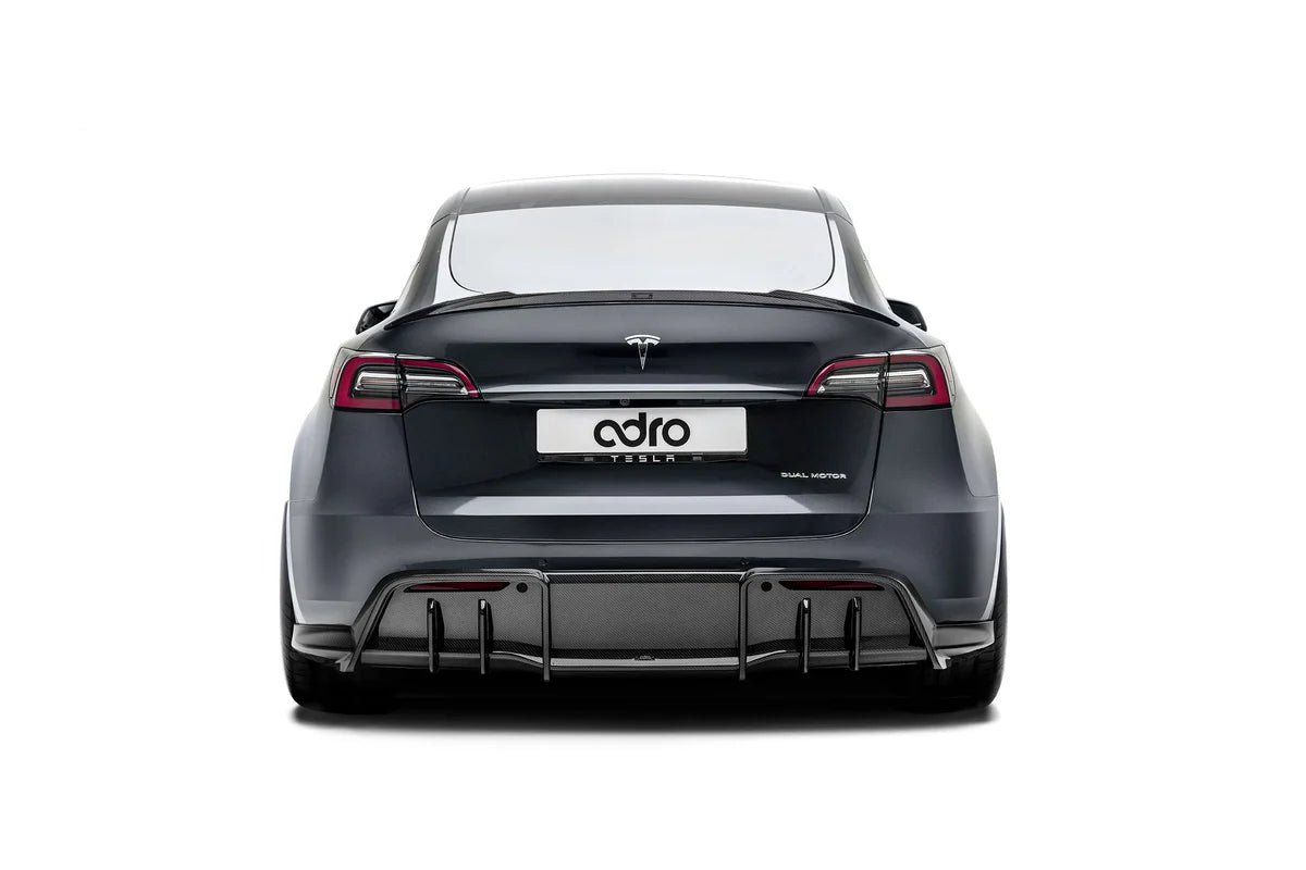 Tesla Model Y Prepreg Carbon Fiber Rear Diffuser