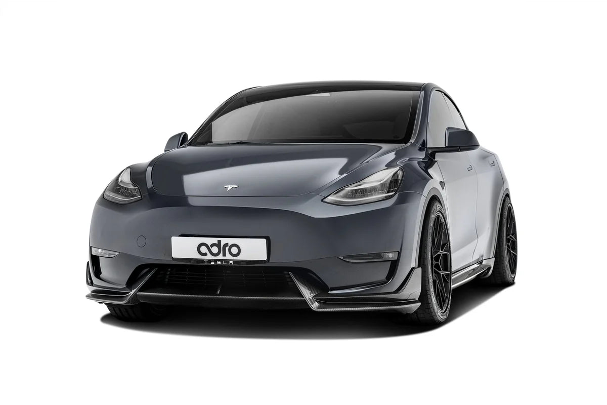 Tesla Model Y Prepreg Carbon Fiber Side Skirts