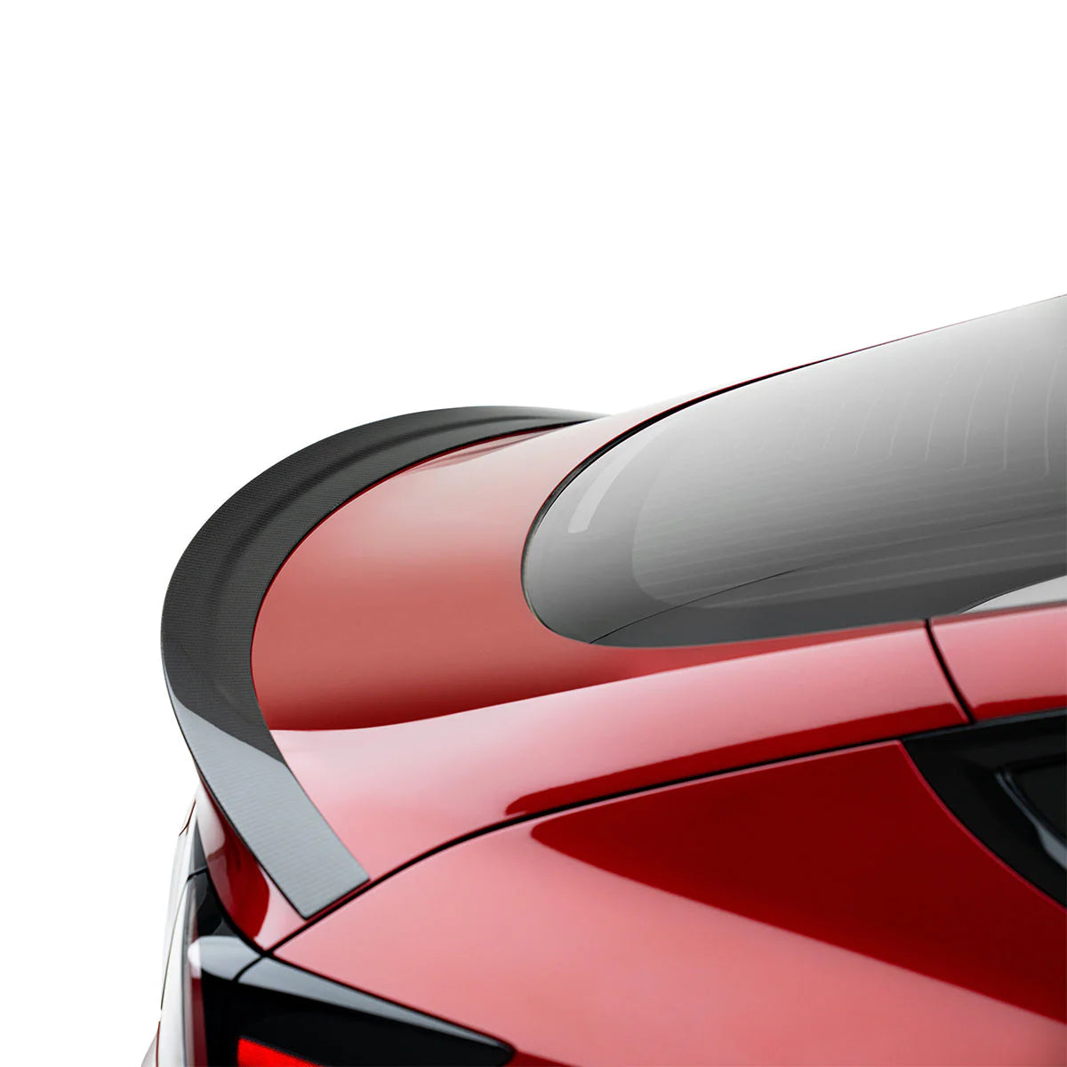 Tesla Model 3 Prepreg Carbon Fiber Spoiler