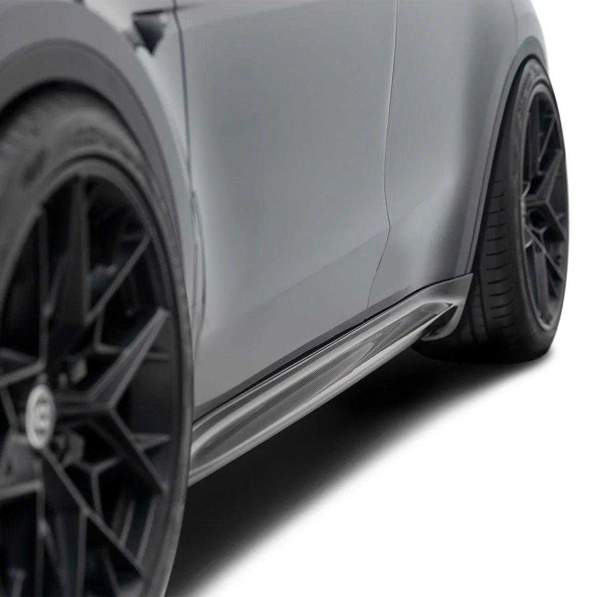 Tesla Model Y Prepreg Carbon Fiber Side Skirts