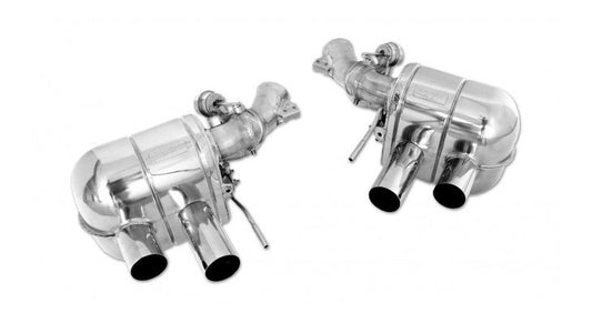 F12 - POWER OPTIMIZED EXHAUST SYSTEM WITH FLAP REGULATION