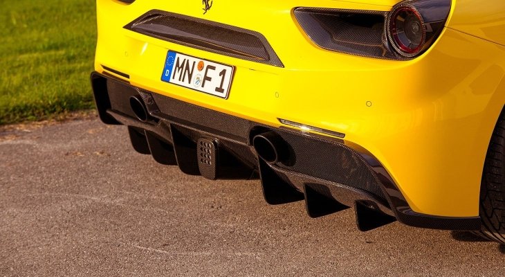 488 GTB - POWER OPTIMIZED EXHAUST SYSTEM WITHOUT FLAP-REGULATION