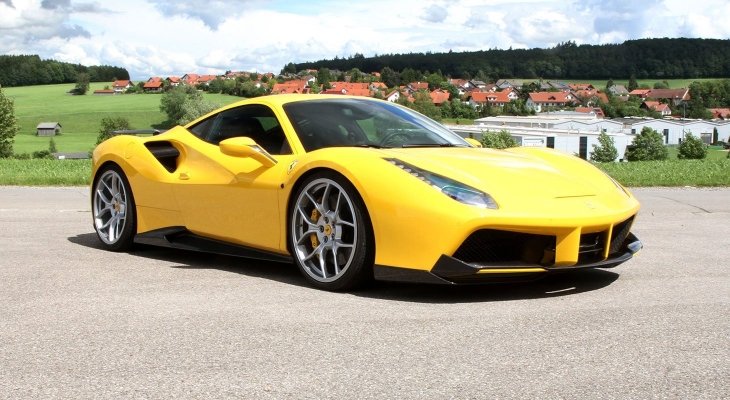 488 GTB - HYDRAULIC ADJUSTMENT IN COMBINATION WITH SUSPENSION SPRINGS