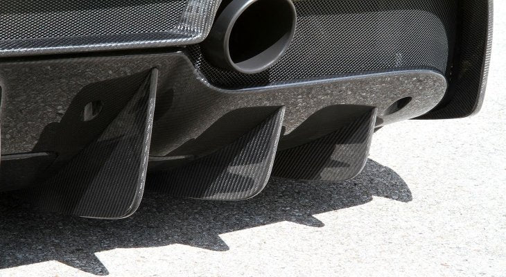 488 GTB - DIFFUSOR FINS