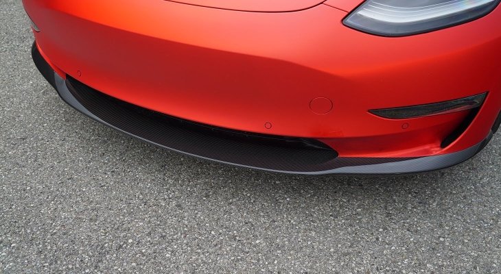 NOVITEC FRONT SPOILER TESLA MODEL 3