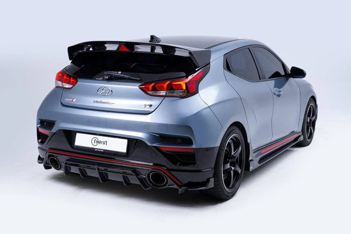 Hyundai Veloster N Diffuser bagtil V2