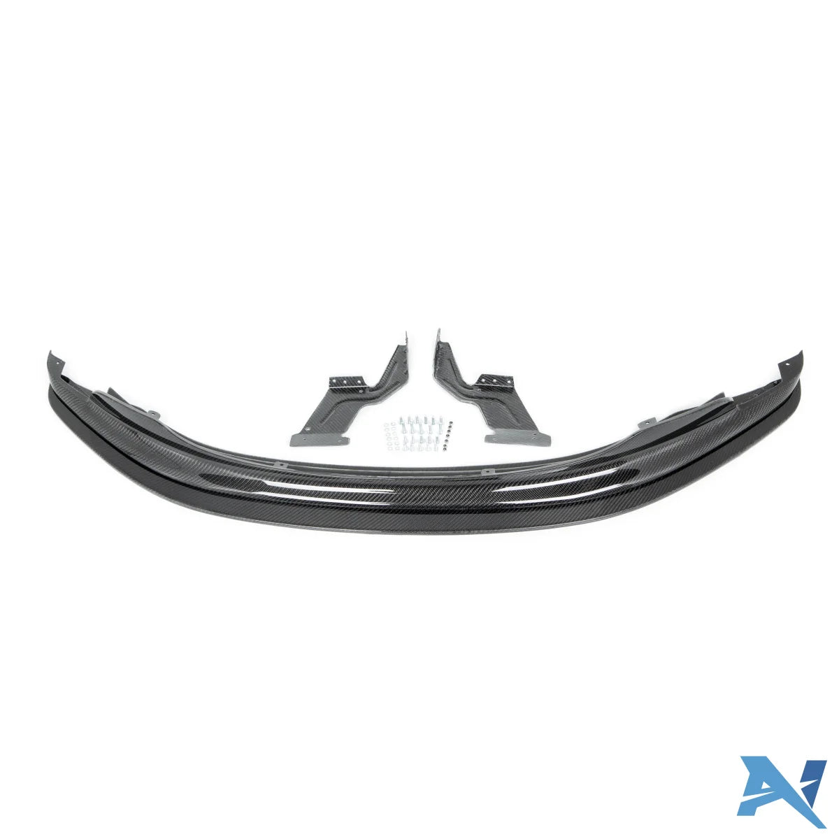 ALPHA-N carbon front spoiler with adjustable splitter suitable for M3 e92/M3 e90