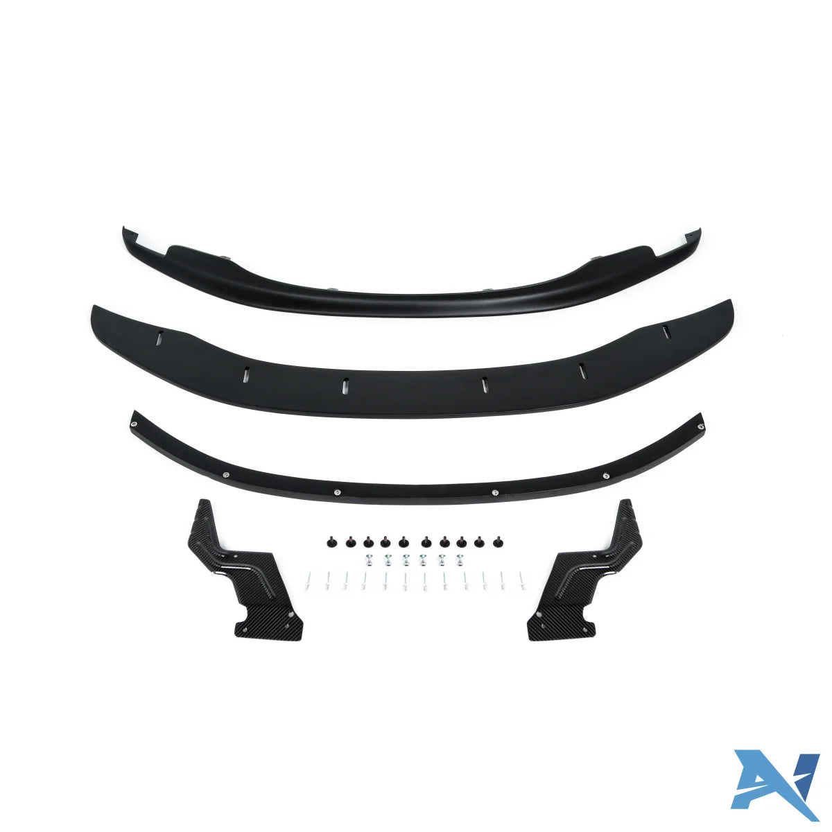 ALPHA-N front spoiler with adjustable splitter suitable for M3 E9X