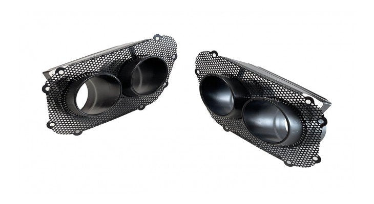 812 SUPERFAST - NOVITEC TAILPIPES (SET OF 2) WITH NEW MESH-INSERT