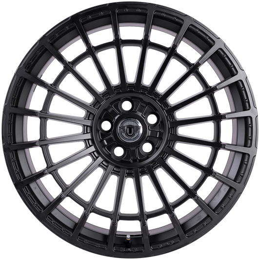 22" WX 3: 4 WHEEL Package (Staggered Setup 2 x Front , 2 x Rear), Satin Black