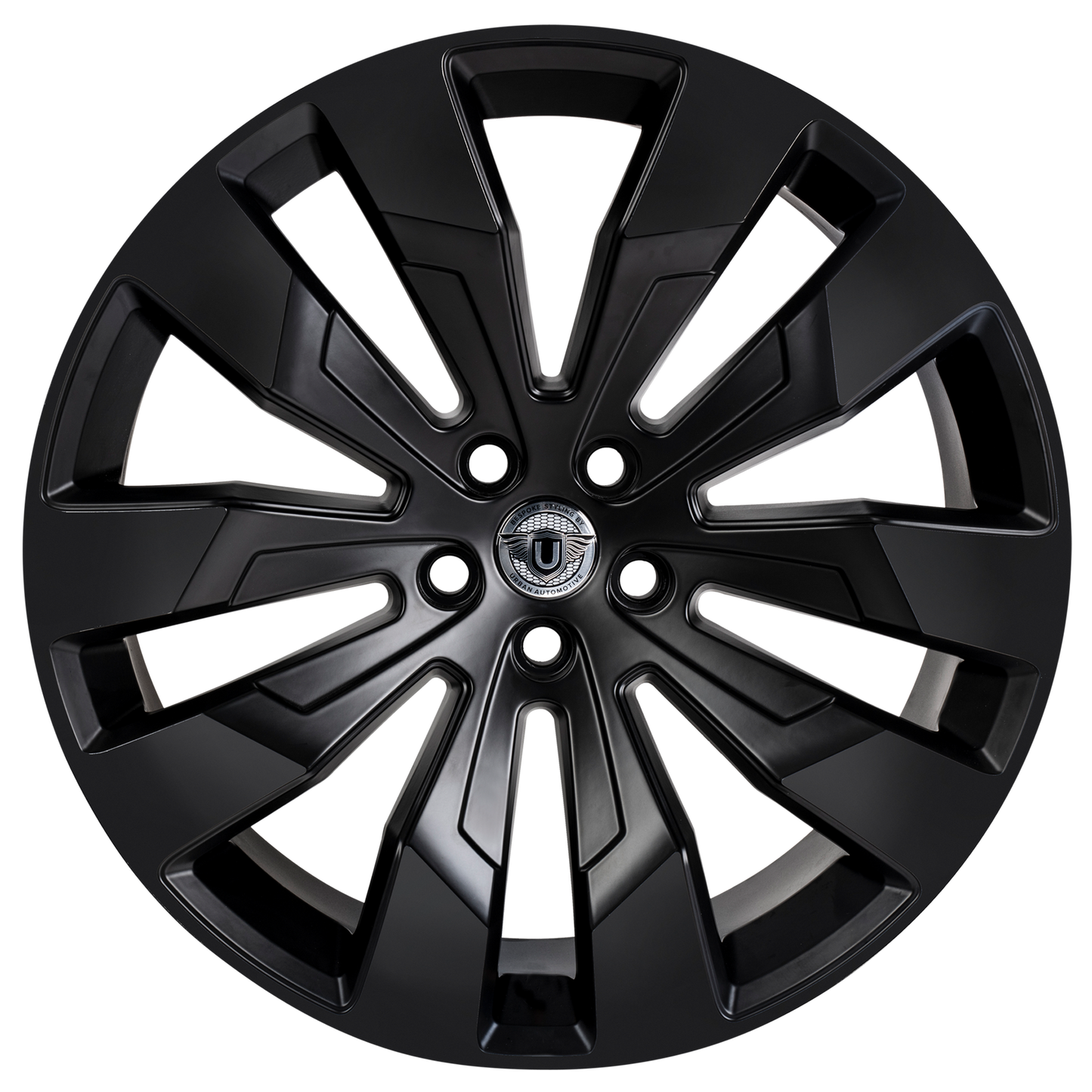 22" WX 1: 4 WHEEL Package (Staggered Setup 2 x Front , 2 x Rear), Satin Black